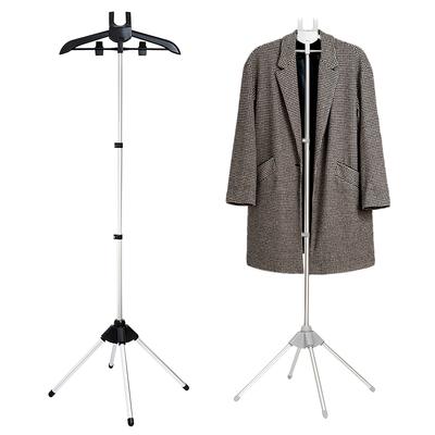 Garment Steamer Rack Aluminium Alloy Clothes Steamer Holder Height Adjustable Foldable Steam Rack for Steam Ironing