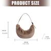 Fuzzy Crossbody Purse For Women Comfortable Winter Faux Furs Bag Plush Shoulder Handbag for Various Occasion  White