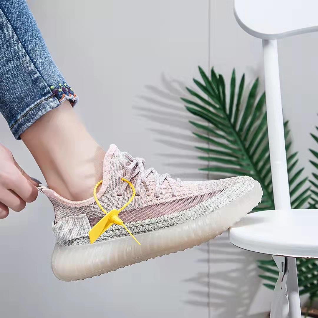 Women s Flyknit Korean-Style Spring 2026 Breathable Fashion Running Shoes 38