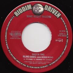 7inch Record BLING DAWG / BUCCANEER - Shotta Ting / Balm VPS8694 Riddim Driven,  Jamaica Reggae, Ska & Dub Used