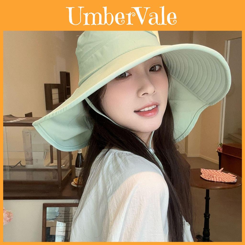 Summer Fisherman Hat With Wide Brim Uv Sun Protection For Men Women