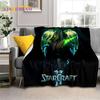 3D StarCraft Classic Game Gamer Blanket,Soft Throw Blanket for Home Bedroom Bed Sofa Picnic Travel Office Rest Cover Blanket Kid