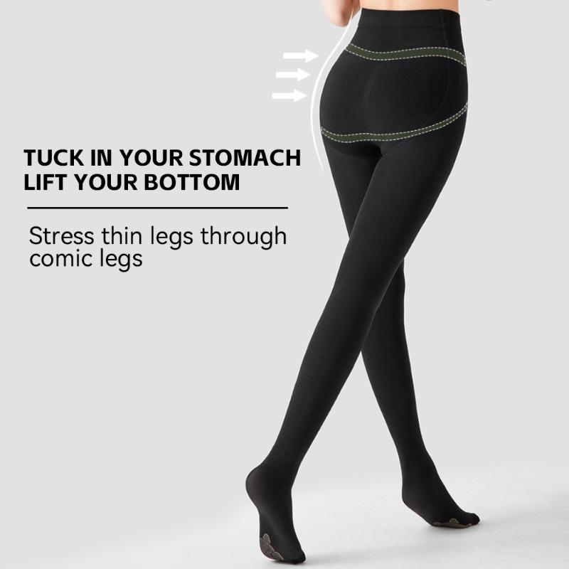 Kave 200D High-Elasticity Nylon Pantyhose For Women Sexy Tear-Resistant Unbreakable Black Sheer Tights High Waist Slim Leggings