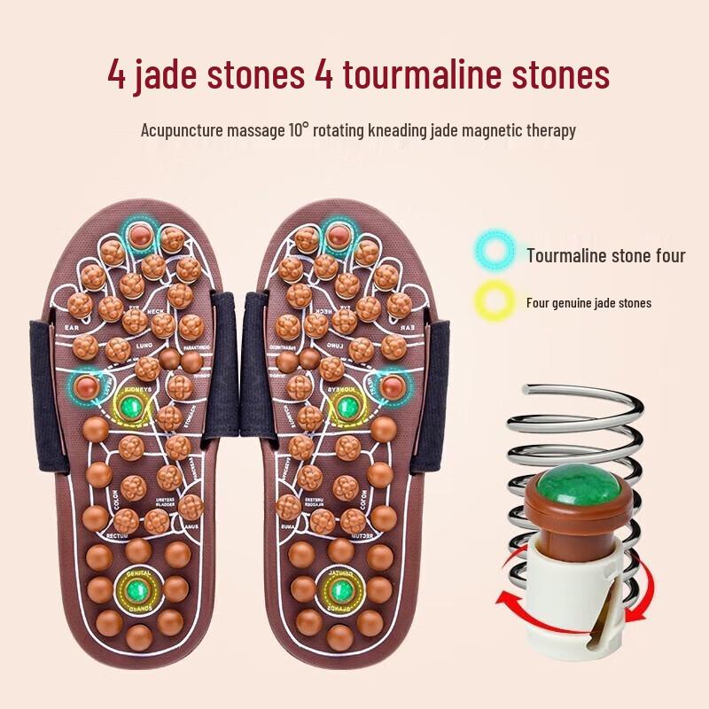 CLORIS Jade Acupoint Massage Slippers