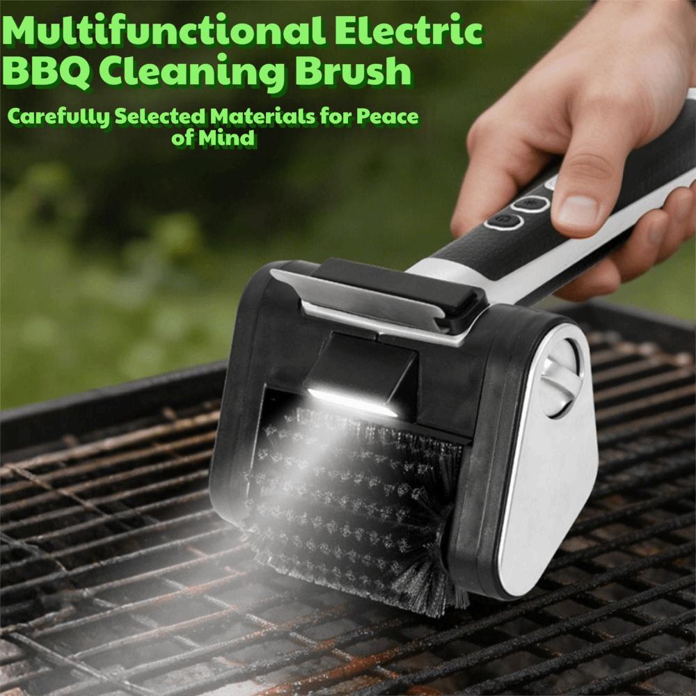 Premium Stainless Steel Electric Scrubber Grill Rack Cleaner for 5V/2A 2600mAh Home Backyard