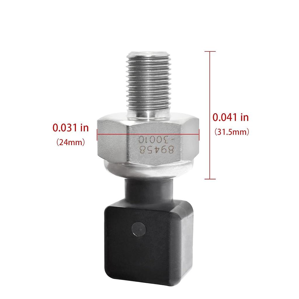 Fuel Pressure Sensor 89458-30010 89458-30011 Compatible with Lexus IS250 IS350 GS300 GS430 GS350 GS450h GS460 2.5L 3.0L 3.5L 2005-2011