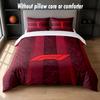 F1 Design Bed Bedding Set 1 Duvet Cover + 2 Pillowcases Soft Breathable Household Bed Linens