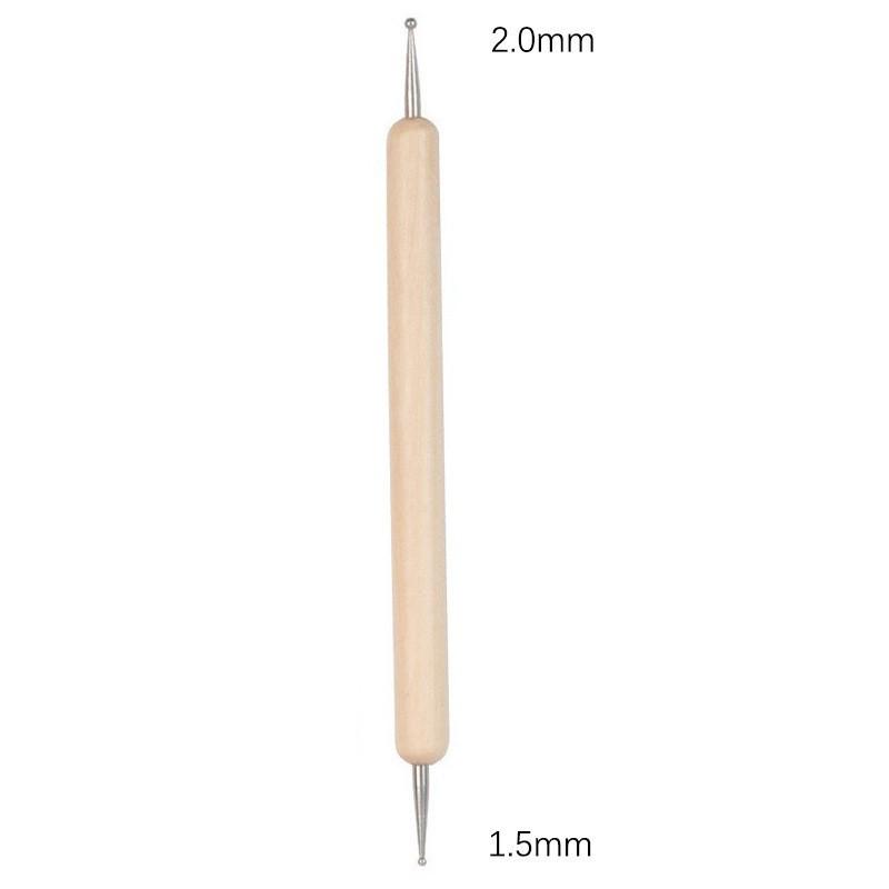 Double-Headed Nail Art Dotting Pen Tool