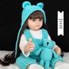 55cm Reborn Babydukke: Utkledningsjente Bursdagsgave Leke