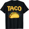 Retro Taco Mexican Food Eater Tacos Lover Fiesta T-Shirt