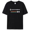 Commodore 64 Summer Fashion High Quality 100 Cotton Breathable and Comfortable TShirt Mens Tops Casual Fashion Street Wear