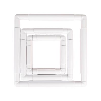 Pack of 3 Embroidery Hoops Featuring Easy Installation Portable Designs Ideal for Crafting Use
