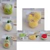 Niedliches Pinguin-Plüschtier in Avocadoform, weich gefüllt mit PP-Baumwolle, 12 cm hoch