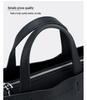 Genuine Leather Fashion Crossbody Bag - Women's Small Square Shoulder Tote