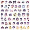 100 New Models Qi Yu QQ People Cartoon Graffiti Stickers Decorate Refrigerator Mobile Phone Skateboard DIY Stickers
