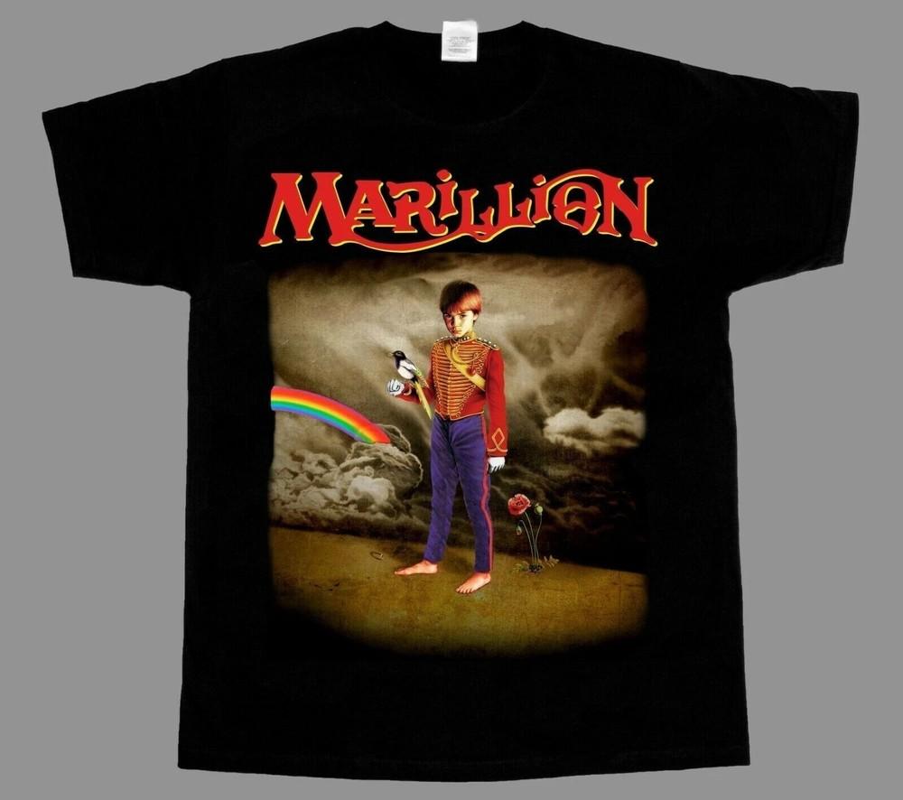 Marillion Misplaced Childhood Хлопковая черная футболка S-5XL Q3364 Унисекс футболка M