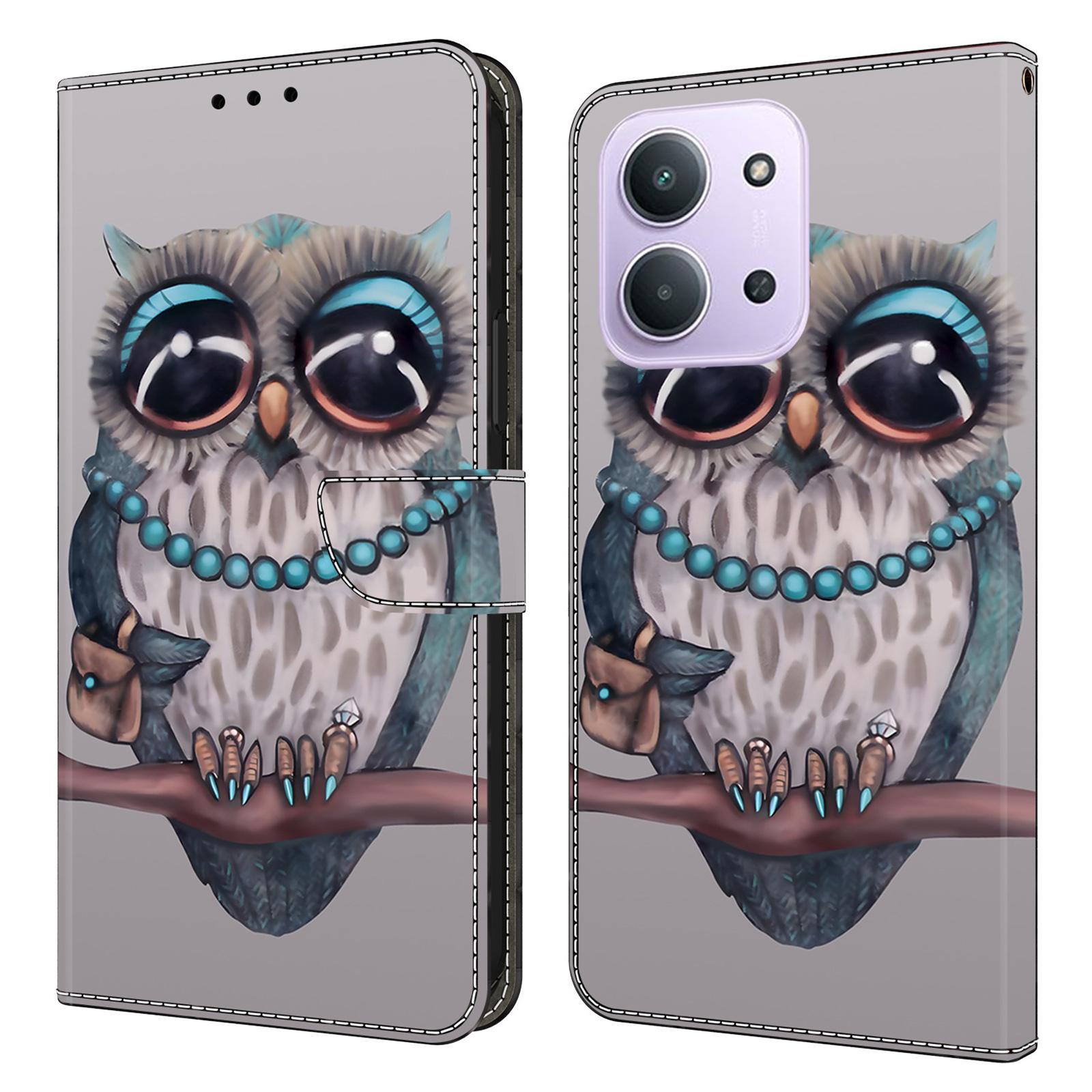

PU Leather Case For Xiaomi Redmi 15C 5G (EU) (173mm)/4G (EU) (173mm)/Poco C85 4G (173mm) Foldable Stand Wallet Pattern Printing Flip Phone Cover