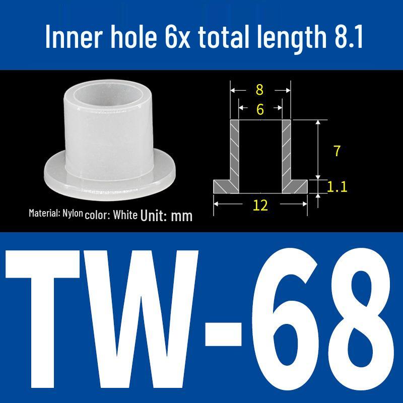 Insulating Nylon Bushings & Gaskets: T-Type, Stepped, Grooved Washers & Hinges for Window Protection