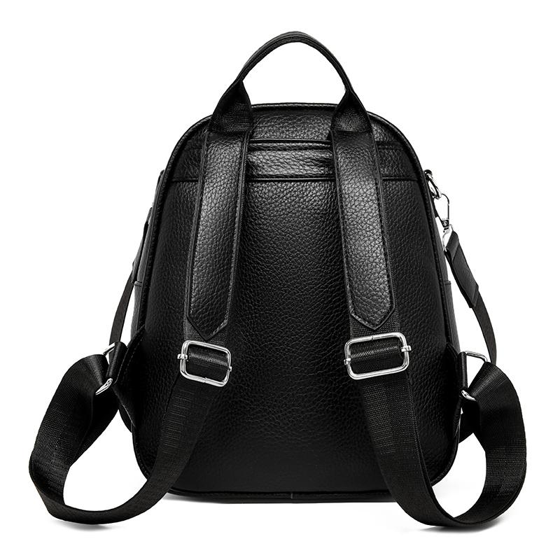 Sac à dos étudiant en PU pour femme