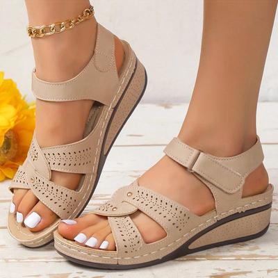 Summer wedge heel sandals store