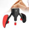 Thigh Trainer 35KG Resistance Adjustable Pelvic Floor Trainer Exercise Equipment with Counting Display for Men Women Black