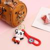 Exquisite Sports Panda Keychain Charm: Doll Pendant & Bag Accessory