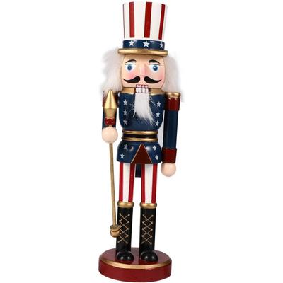 25CM Märchenfigur Figur Holzhandwerk Ornamente Tisch Desktop Sammlerstück Dekor Weihnachten
