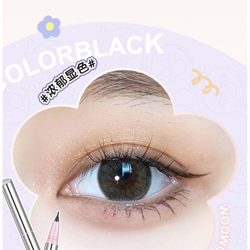 WODWOD - Geschmeidiger, langanhaltender, ultrafeiner flüssiger Eyeliner - 2 Farben