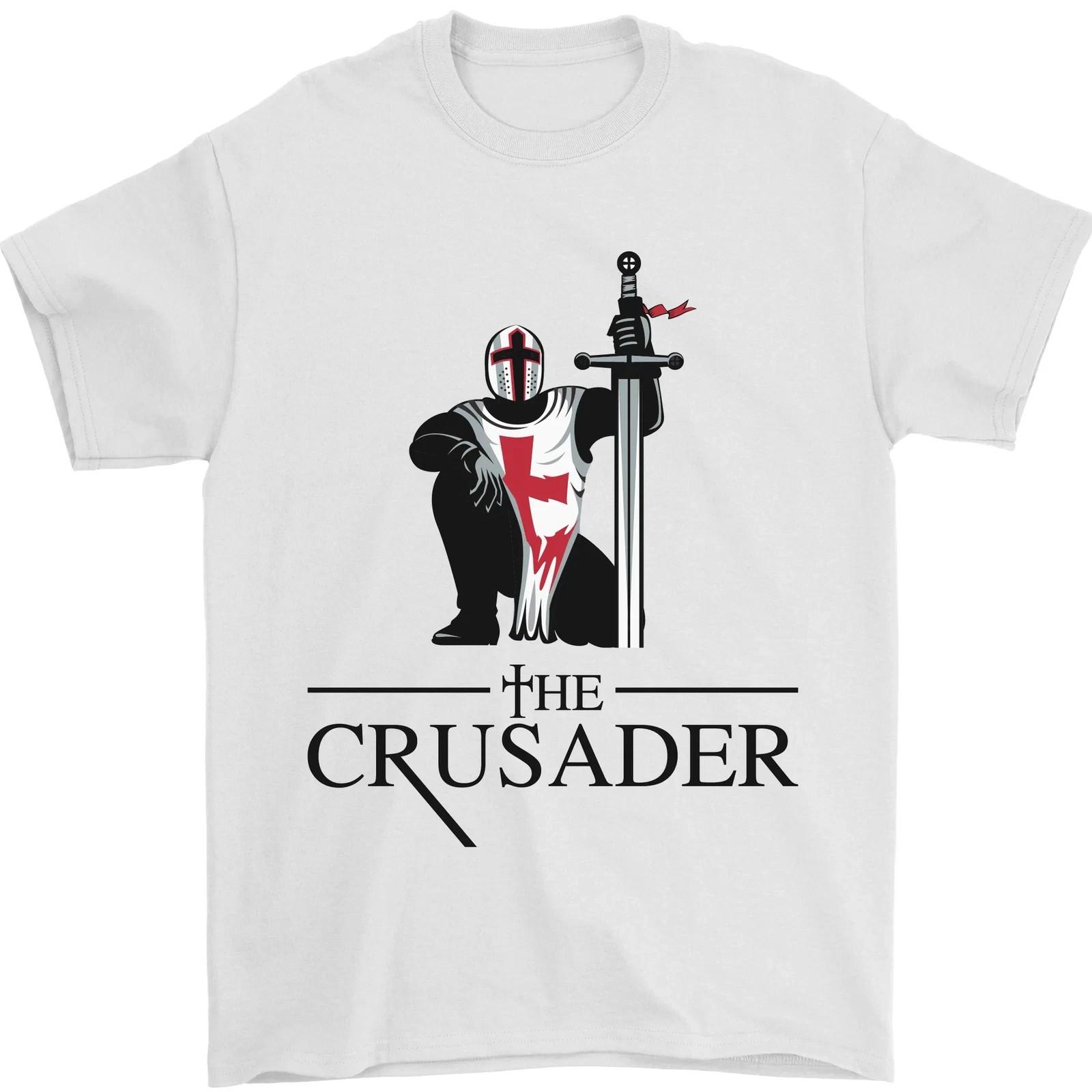 The Crusader Knights Templar St Georges T-Shirt S-3XL S