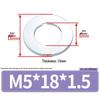 Extra Large Galvanized Metal Flat Washer (Sizes M1.6-M14)