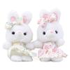 Cute Bunny Plush Toy Keychain Soft Pp Cotton Rabbit Doll In Charming Colorful Dress Designs