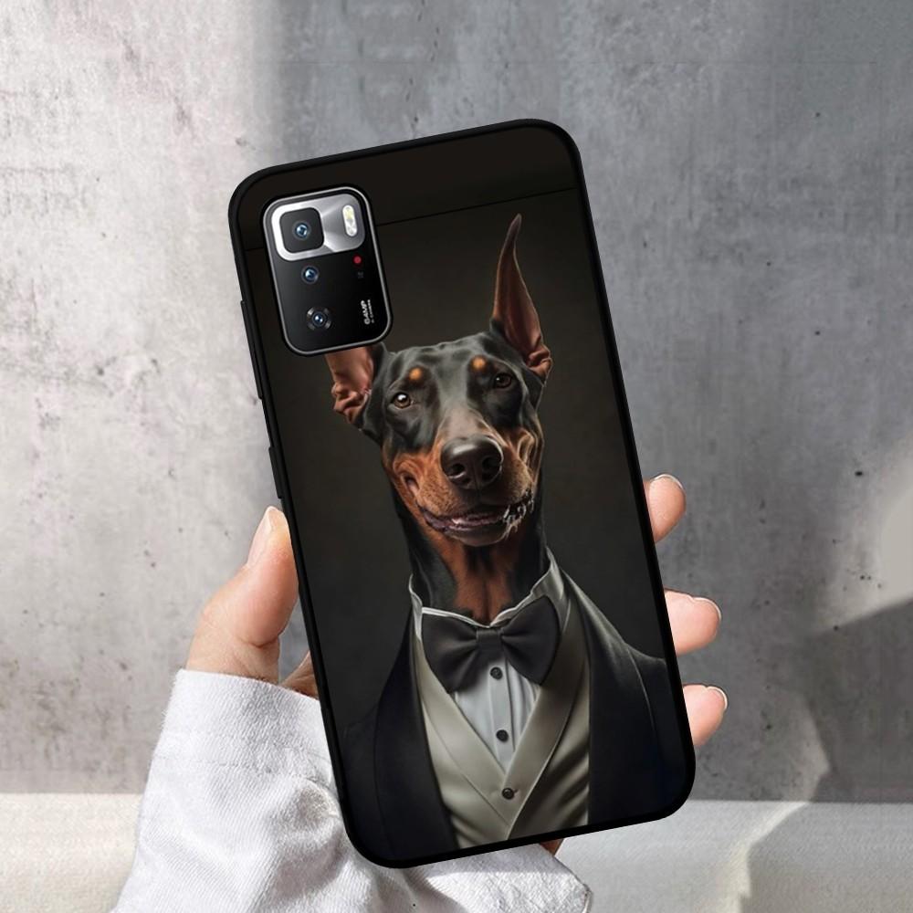 Doberman dog Phone Case For Redmi Note 4 X 5 A 6 7 8 T 9 9S 10 11 11S 11Epro Poco M3 pro