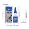 Highly Strength Glues, Instant Adhesive Super Glues, Waterproof Welding Glues For Repair Plastic, Leather, Wood, Glass