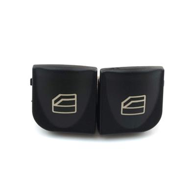 BDP83 2 Pieces Driver Window Master Switch Button Cover Cap for Mercedes C Class W203 S203 CLK W209 C209 A209 A2038210679
