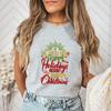 Top da Donna in Cotone Natale Coquette Stampa Fiocco High Street Moda Trendy Pullover Magliette da Donna