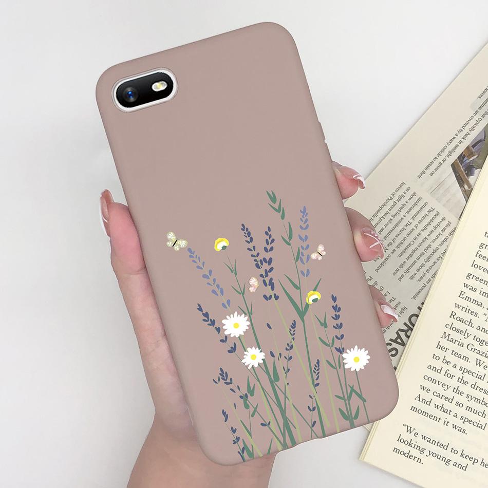 For OPPO A1K Phone Case Daisy Flower Heart Cover Silicone Soft Coque For oppo a1k RMX1941 A1K A1 k Oppo Realme C2 RealmeC2 Funda