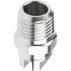 Baosity 5 Pieces 1/4 Inch High Pressure Washer Spray Fan Nozzle Tip 65 Degree Stainless Easy To Install