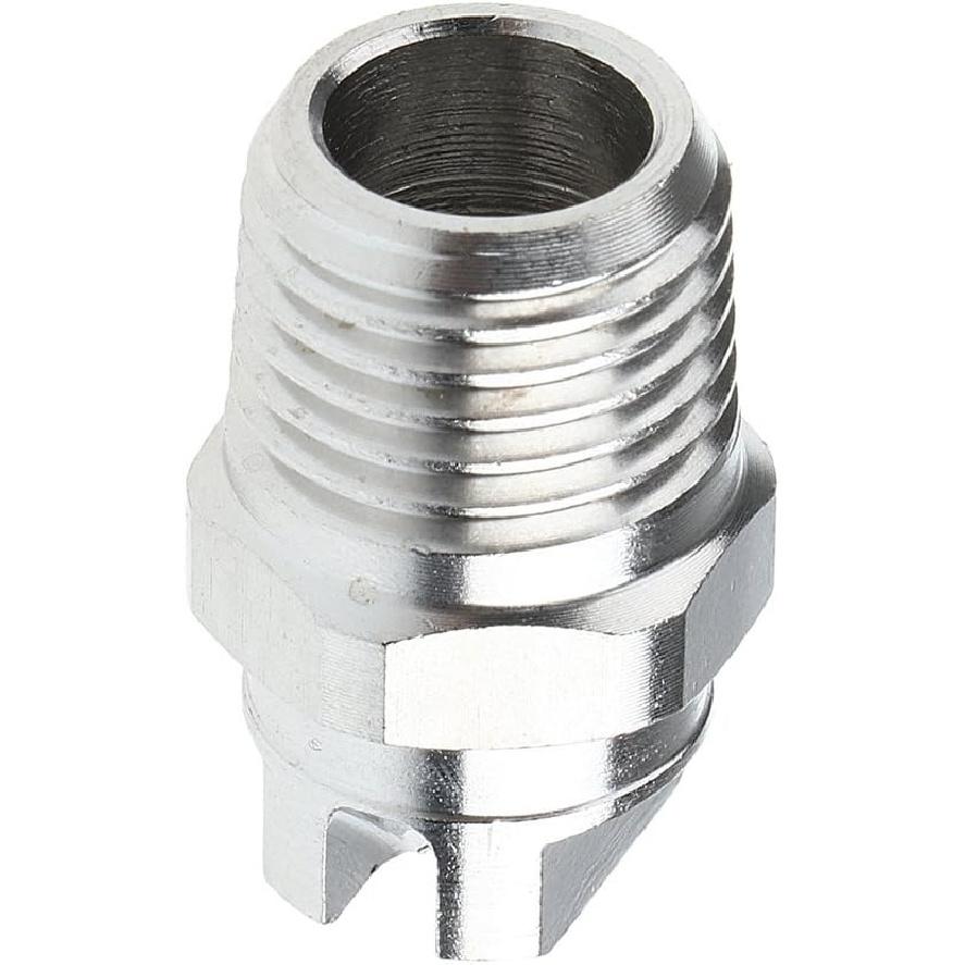Baosity 5 Pieces 1/4 Inch High Pressure Washer Spray Fan Nozzle Tip 65 Degree Stainless Easy To Install