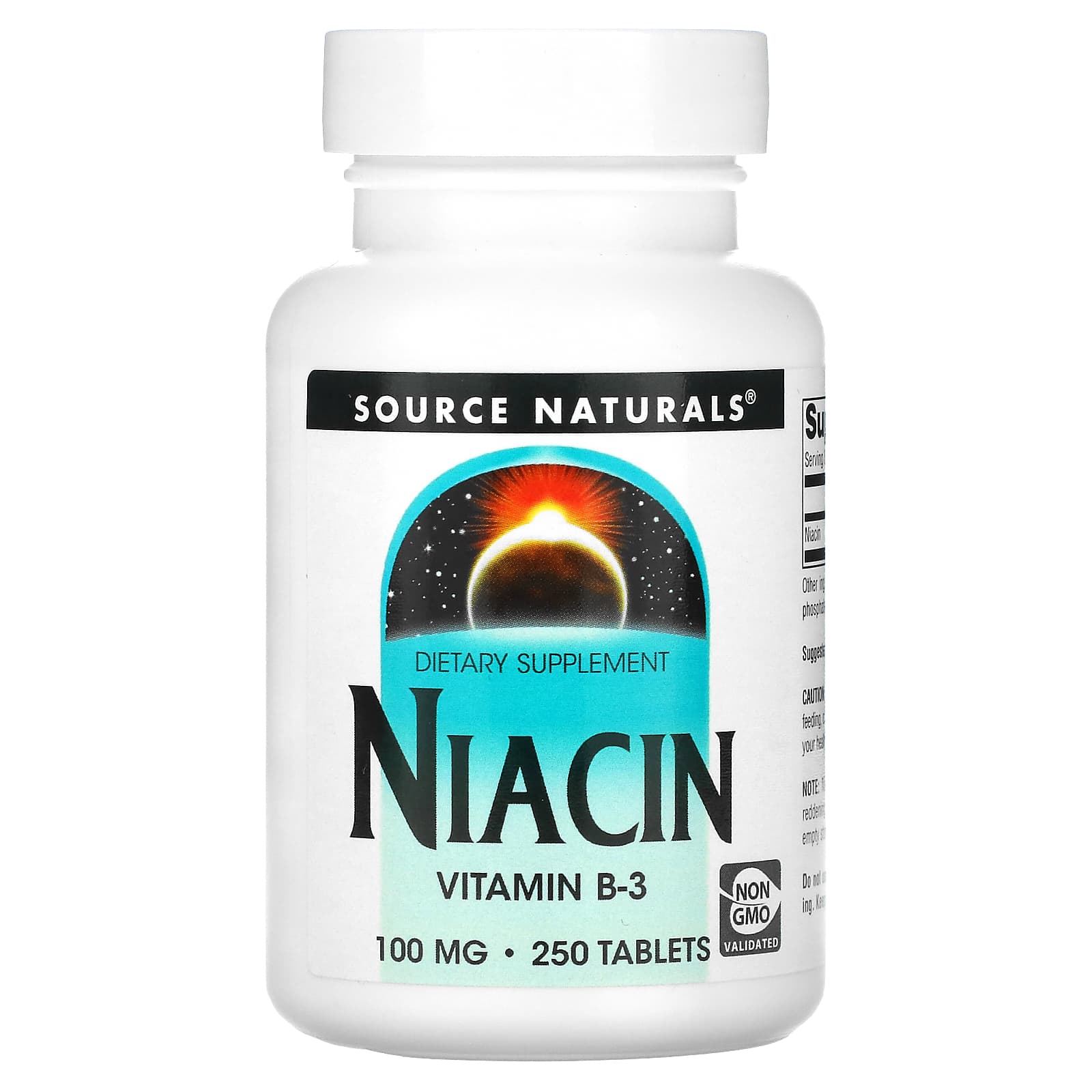 

Niacin, 100Mg, 250 Tablets