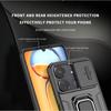Slide Lens Cover Armor Shockproof Case For Xiaomi Redmi 13C 13 C C13 Redmi13c 4G Magnetic Holder Ring Protect Fundas Redmy 13c