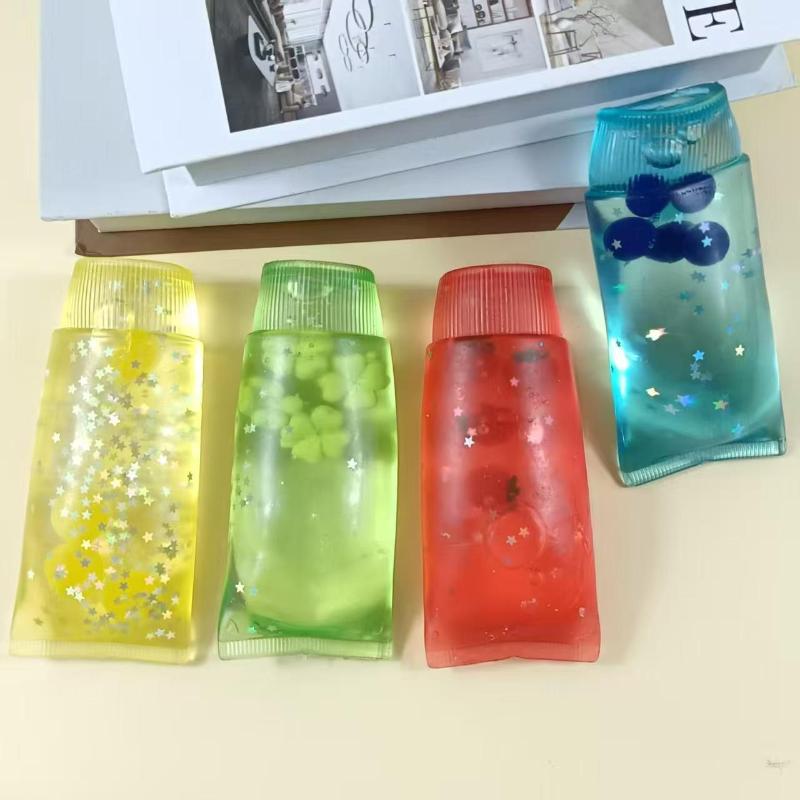 Dentifrice compressible Boule anti-stress Formable Jouet à mordiller Non toxique Jouet sensoriel pour employés de bureau Soulagement de l'anxiété