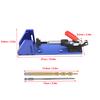 Woodworking Tool   Pouch Step Drill Bit   Clamp for Leg and Rail Connections Blue