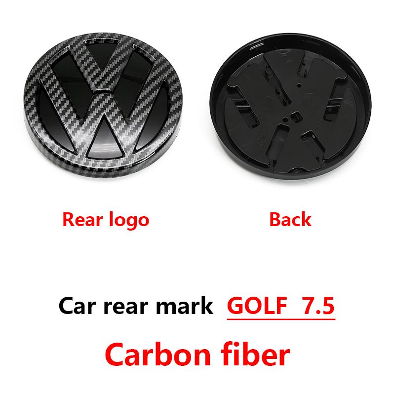hijk1 1Pc 3D ABS Car Rear Trunk Emblem Badge Logo For Volkswagen VW MK7 Golf 7 7.5 MK7.5 GTI R Rline GTD Replacement Auto Accessories