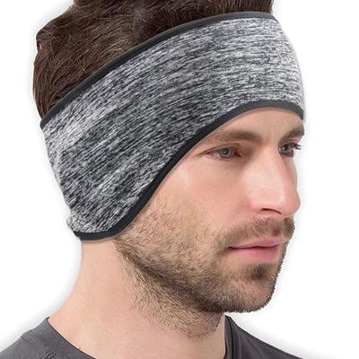 New Fleece Ear Warmers Headband Cold Weather Ear Muffs Stretchy Ear Band for Men Women Outdoor Cycling Running Sports Headwear