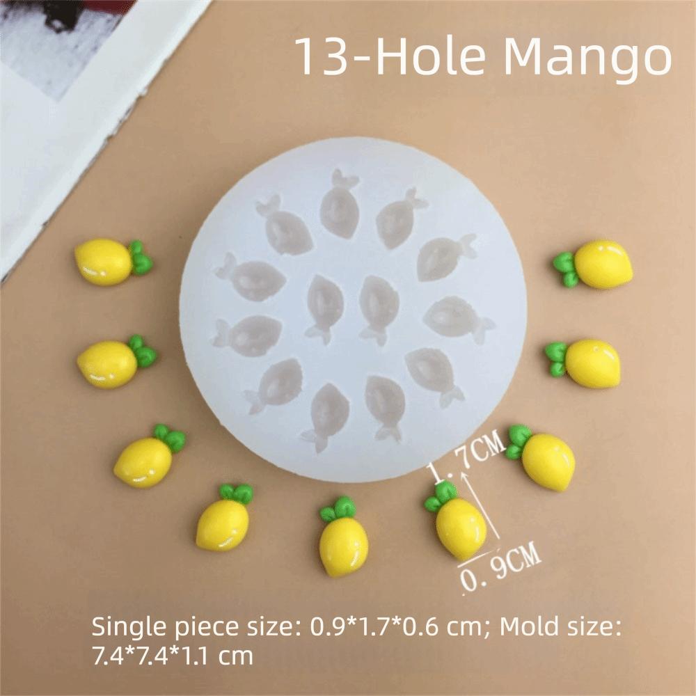Silicone Fruit Gummy Cake Mold Safe Chocolate Mold New Baking Cake Decoration Tool Fondant Craft