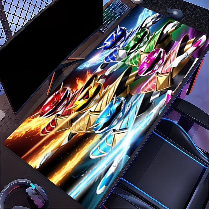 Mighty Morphin Power Rangers Print Mouse Pad, for Keyboard Pad Laptop PC Mat for Office Home Use, Desk Decor, Perfect Birthday Gift for Gamers