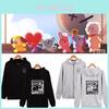 Moletom com Zíper Bts Bt21 Bangtan Boys Tata Moletom Casual com Capuz Kpop
