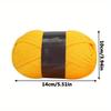 2pcsYarn for Hand Knitting Medium Thickness (3mm) Soft and Bulky Yarn Yarn Crocheting Knitting for Scarves Hats Shawls Cardigans and Gloves