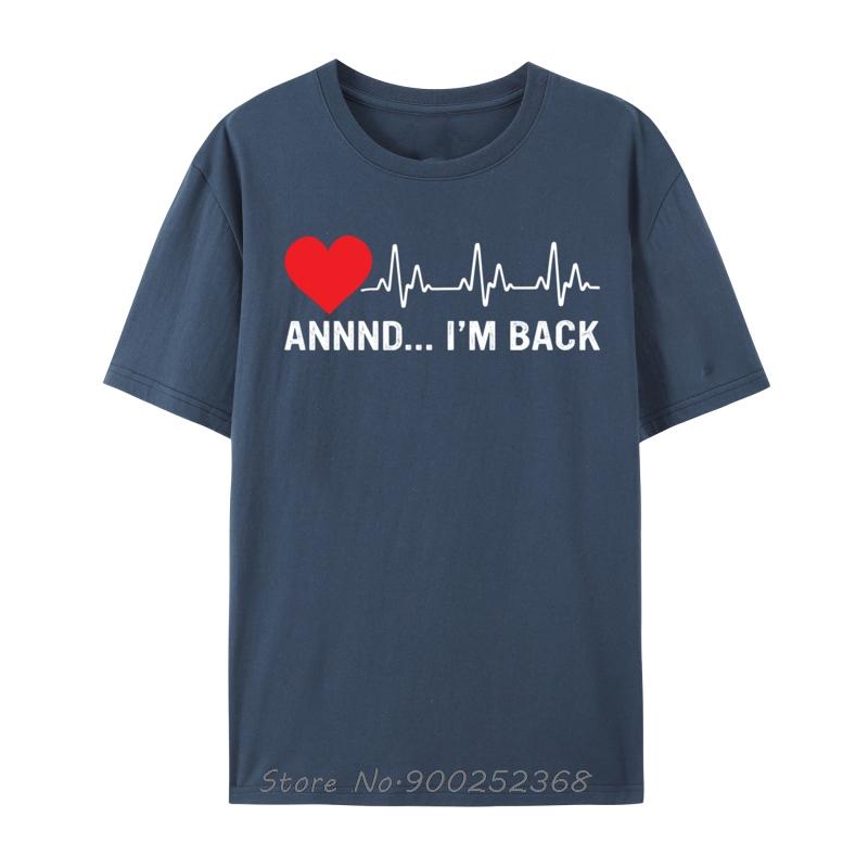 Coronary Bypass Artery Open Heart Diseases Surgery Heartbeat Youth Company Geek Tshirt Fitness Tshirt Men Cotton T Shirt