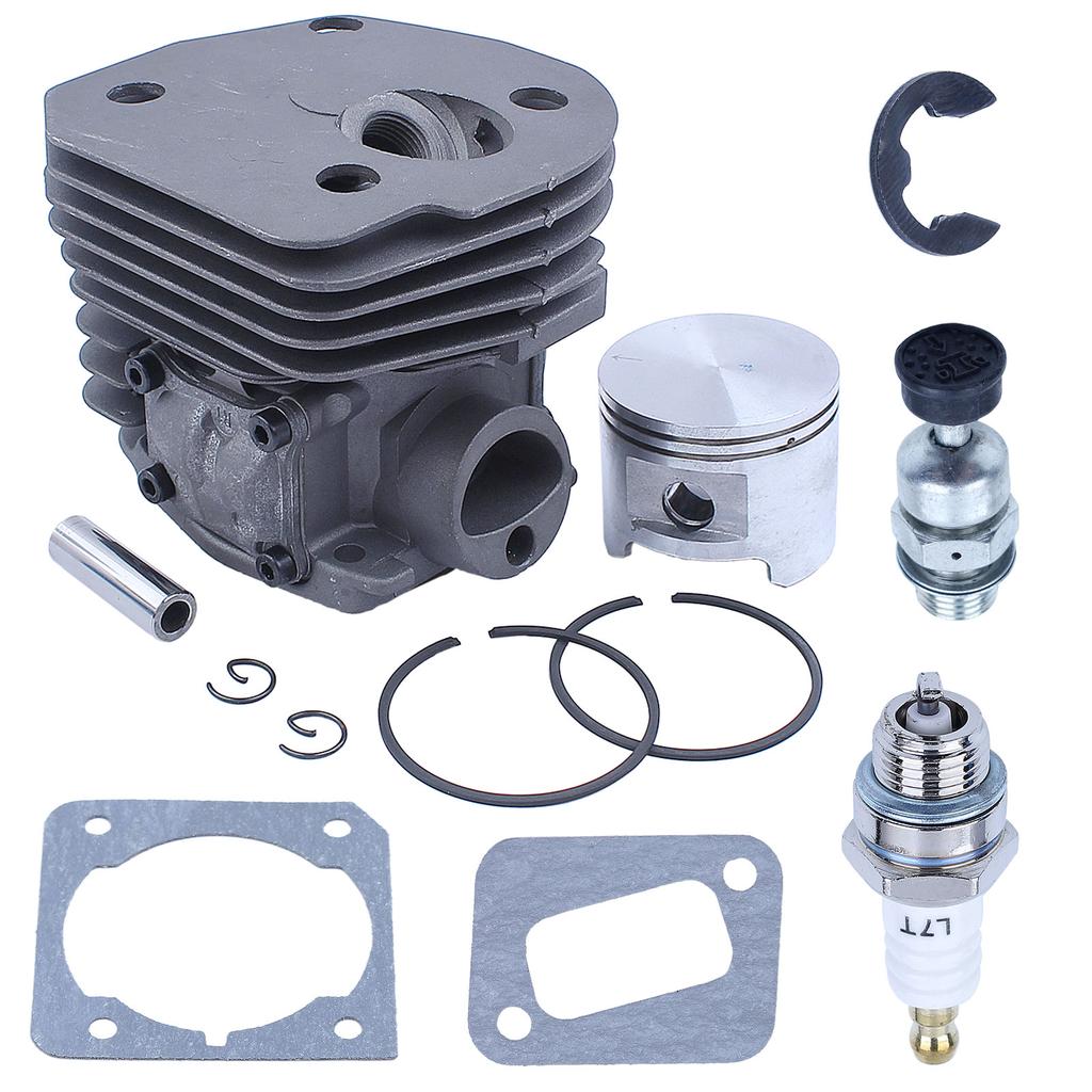 45mm Cylinder Piston Big Bore Kit For Husqvarna 340 340e 345 346XP 353 351 350 Chainsaw Parts with Decompression Valve 537253002